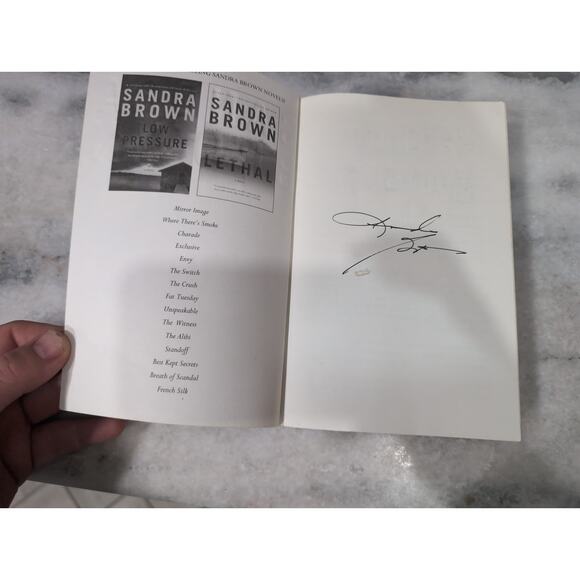 Sandra Brown Mixed Novel Bundle: Mean Streak, Smoke Screen, Deadline & Tough ... - Picture 7 of 12